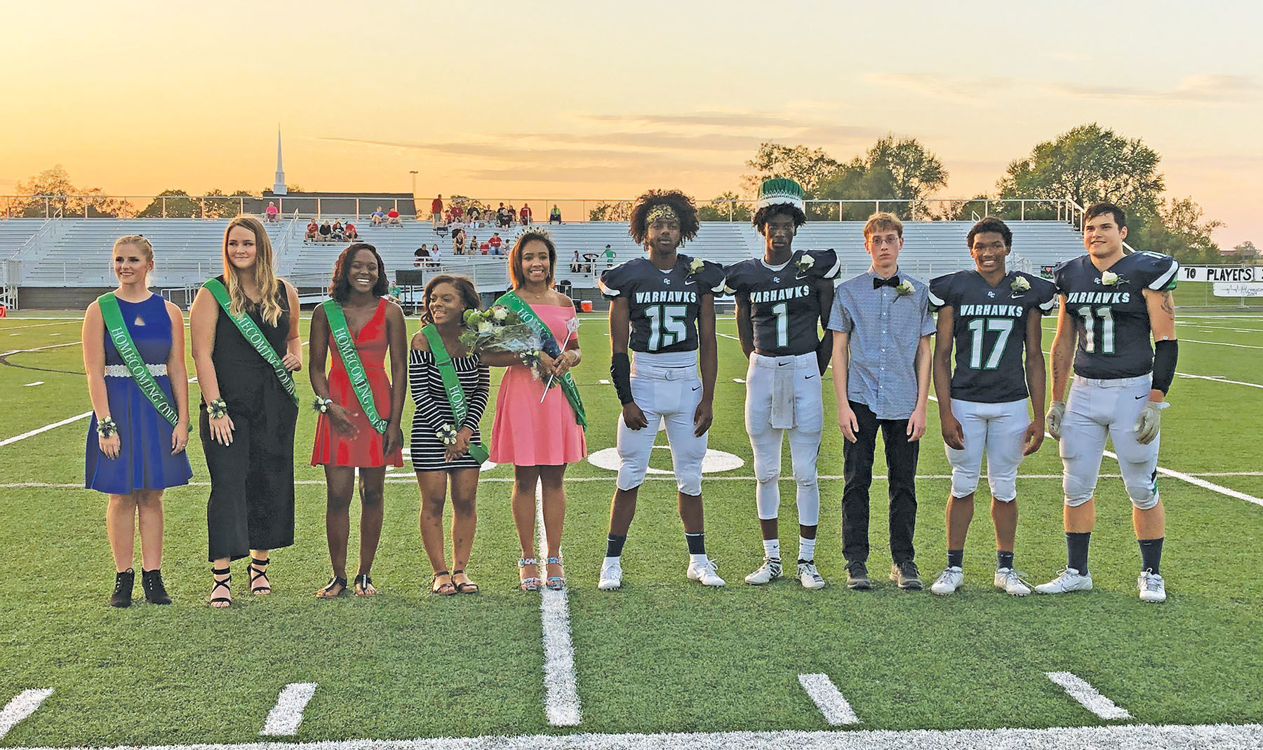 Homecoming court